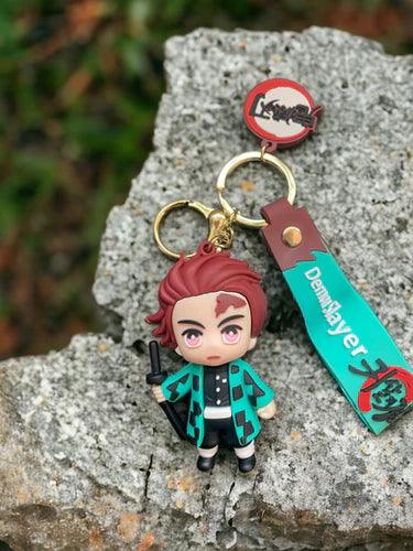 Demon slayer Anime | Tanjiro B | 3D Silicone Keychain - Senzo