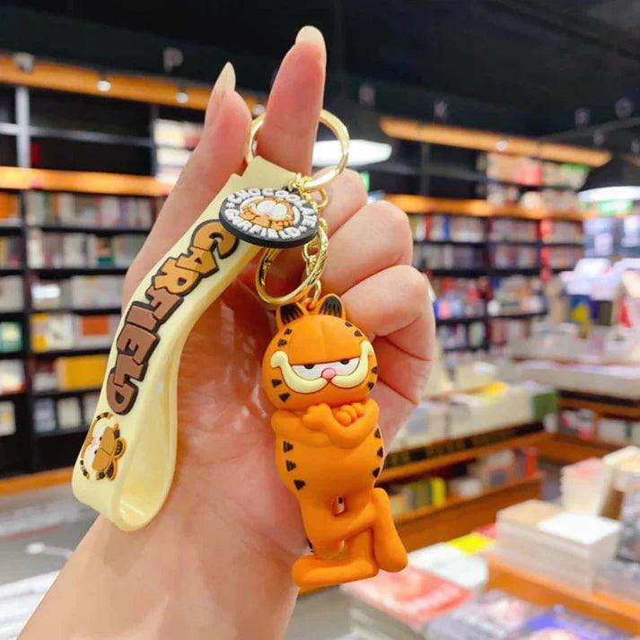 Garfield C | 3D Lanyard Keychain | Silicone - Senzo