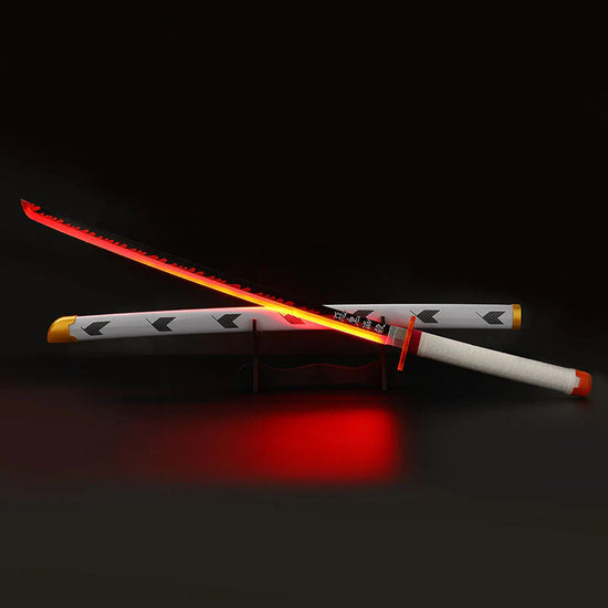 Demon Slayer Rengoku LED Katana Sword | 108cm | Rechargeable Flame Hashira Sword