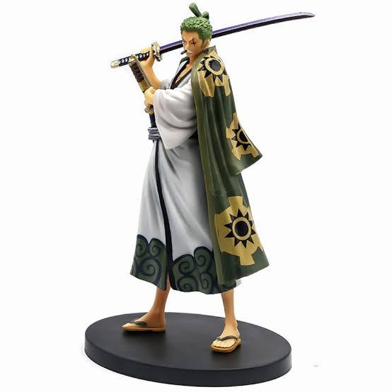 Roronoa Zoro Kimono Action Figure – One Piece Collectible | Premium Anime Figurine - Senzo