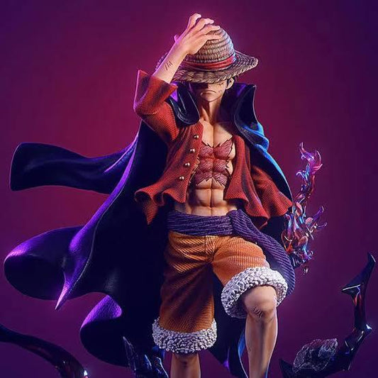 Monkey D. Luffy with Straw Hat Action Figure – One Piece Collectible | Premium Anime Figurine - Senzo