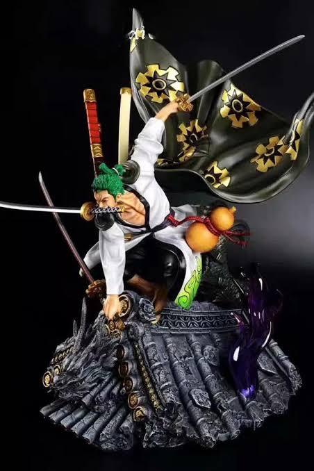 Roronoa Zoro Roof Combat Mode Action Figure – One Piece Collectible | Premium Anime Figurine - Senzo