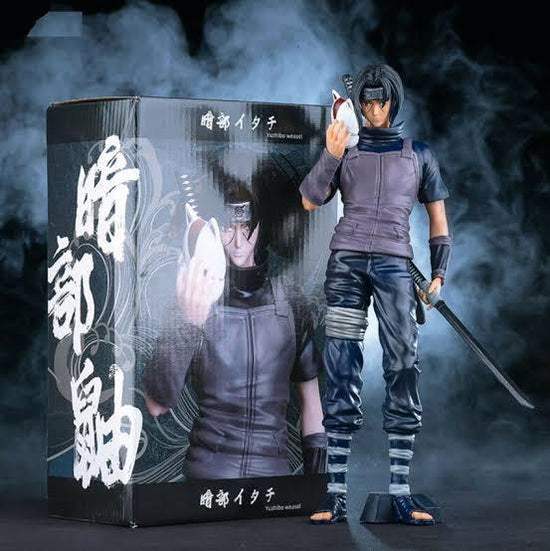 Naruto Itachi Uchiha Anbu Black Ops Action Figure - Senzo