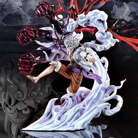 Monkey D. Luffy Gear 5 Sun God Nika Action Figure – One Piece Collectible | Premium Anime Figurine - Senzo