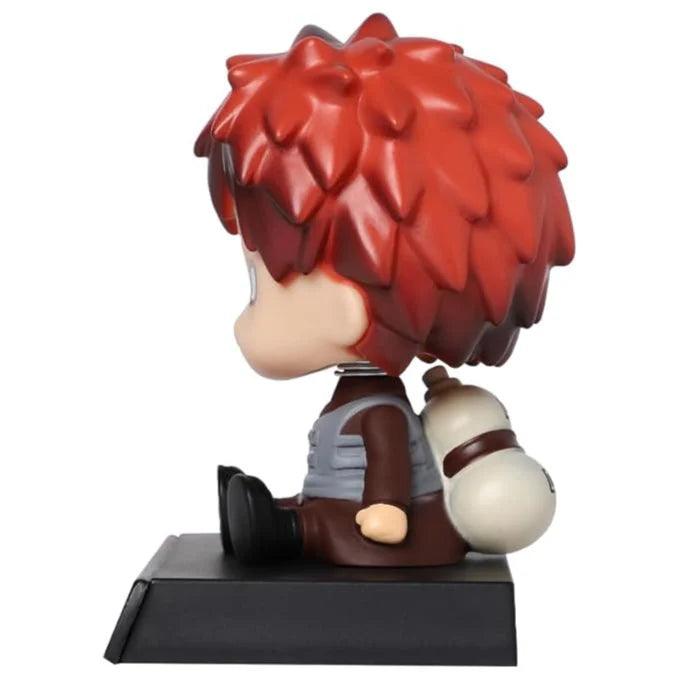 Naruto Gaara Anime Bobblehead With Mobile Holder For Cars - Senzo