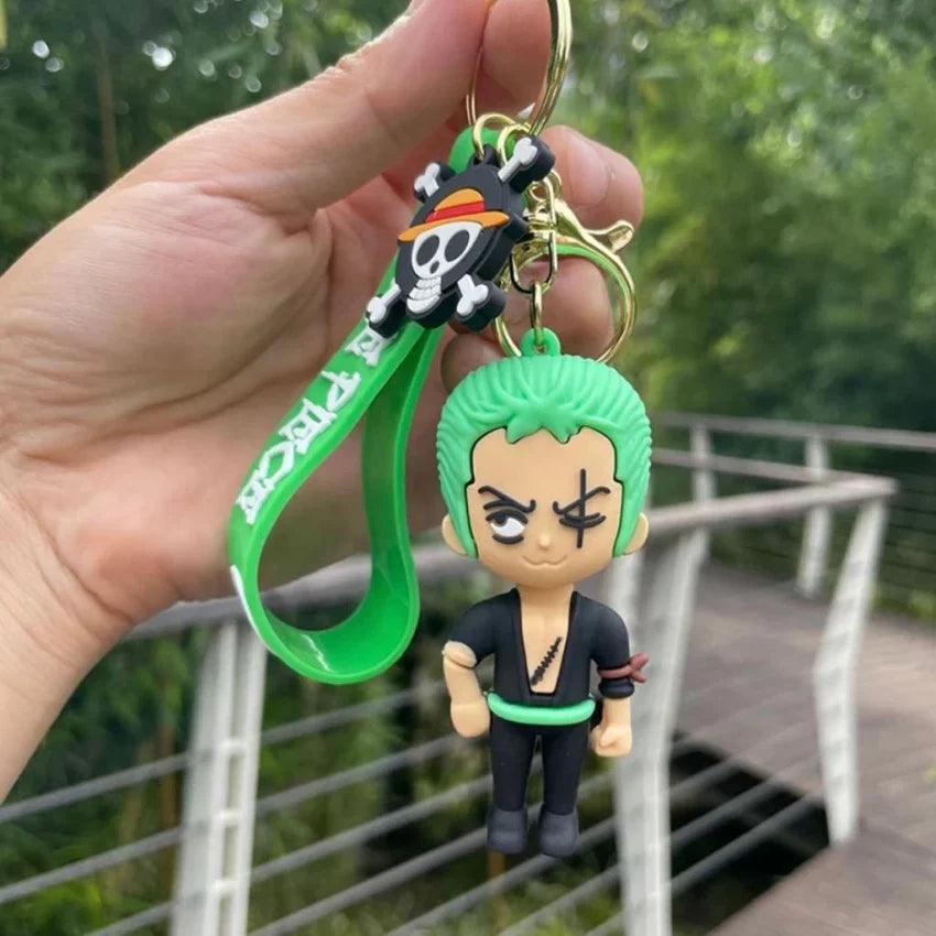 One piece Zoro B | 3D Lanyard Keychain | Silicone - Senzo