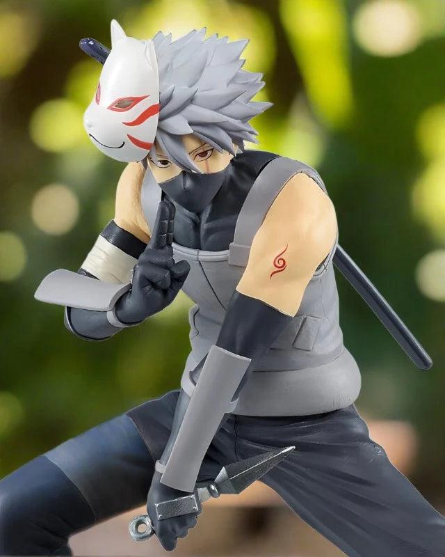 Naruto Hatake Kakashi II Anbu Black Ops Attacking Figure - Senzo