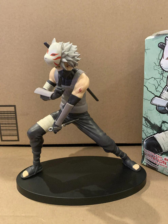 Naruto Hatake Kakashi II Anbu Black Ops Attacking Figure - Senzo