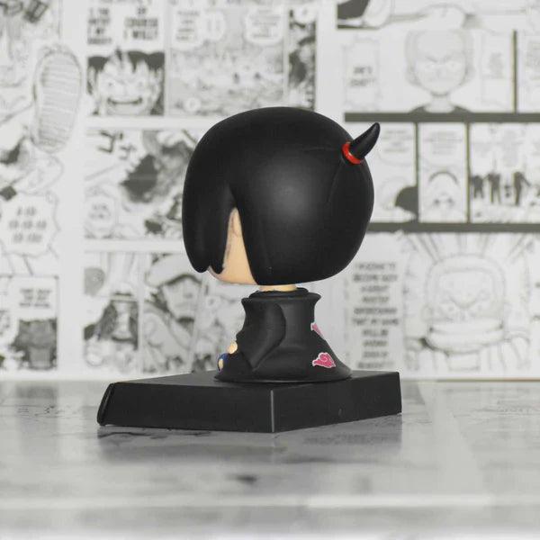 Naruto Anime Itachi Uchiha Bobblehead With Mobile Holder - Senzo